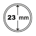 23 mm Leuchtturm capsula for 1 euro coins