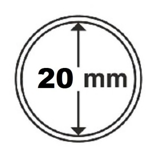 eurocoin eurocoins 20 mm Leuchtturm capsula for 10 cent coin
