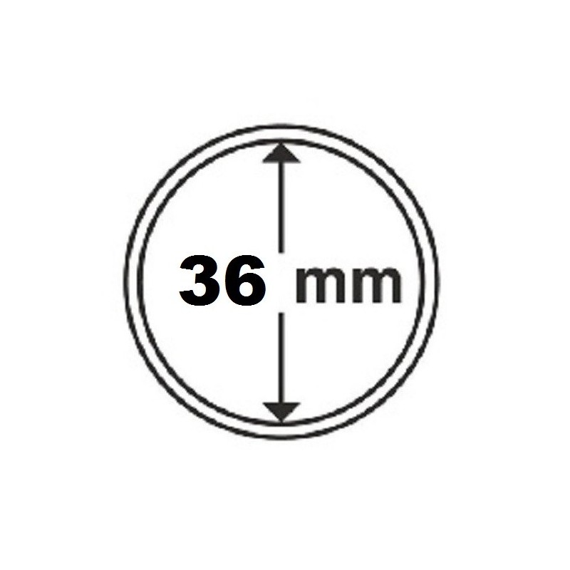 eurocoin eurocoins 36 mm Leuchtturm capsulas