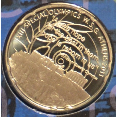 eurocoin eurocoins Greece 2011 set of coins with 10 Euro coin (BU)