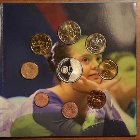 eurocoin eurocoins Greece 2011 set of coins with 10 Euro coin (BU)