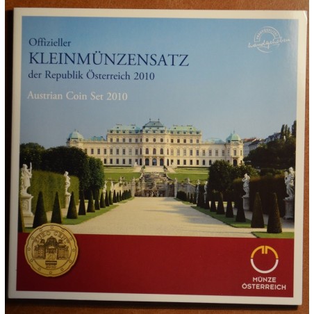 euroerme érme Ausztria 2010 - 8 részes forgalmi sor (BU)