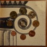Euromince mince Grécko 2003 sada mincí s 10 Euro mincou (BU)