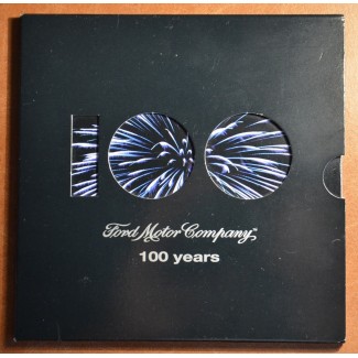 Euromince mince Belgicko 2003 sada s medailou Ford (BU)