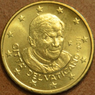 Euromince mince 10 cent Vatikán 2011 (UNC)