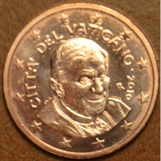 Euromince mince 2 cent Vatikán 2010 (BU)