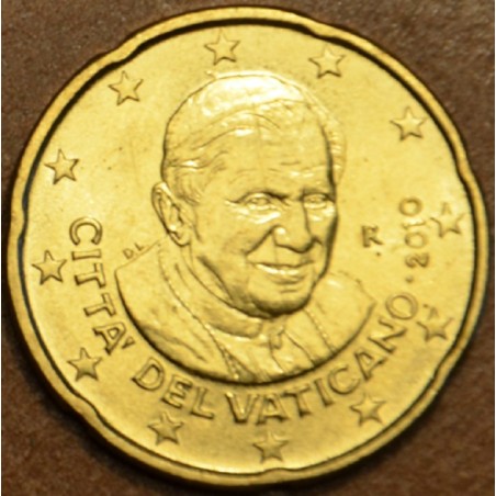 Euromince mince 20 cent Vatikán 2010 (UNC)