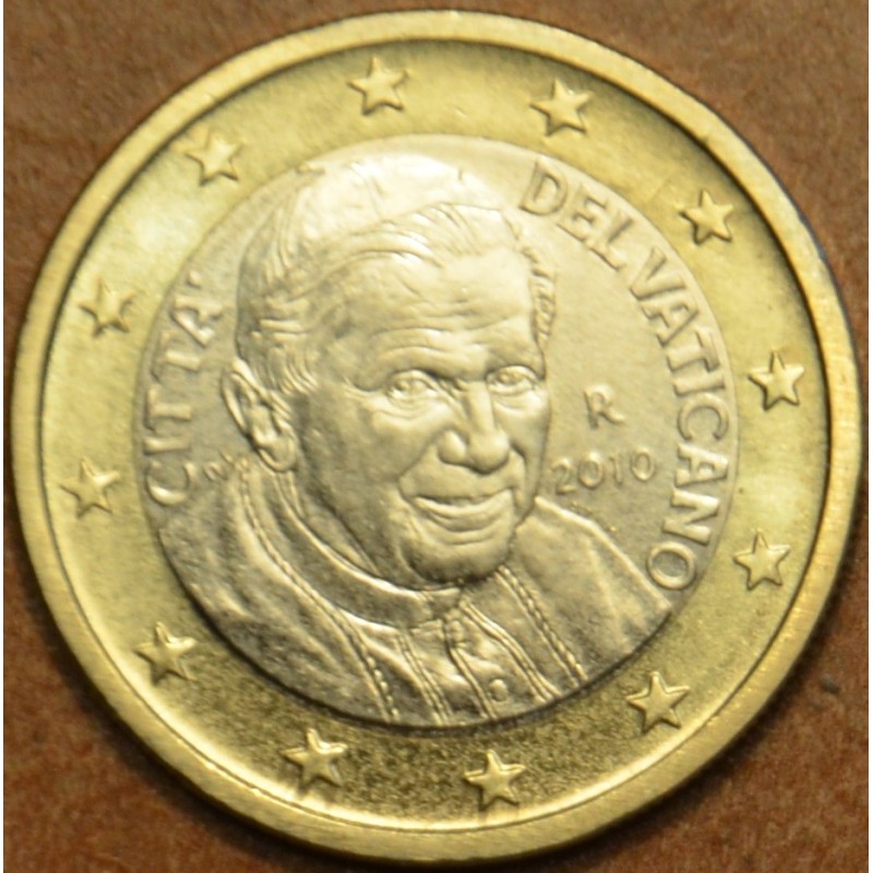 eurocoin eurocoins 1 Euro Vatican 2010 (BU)
