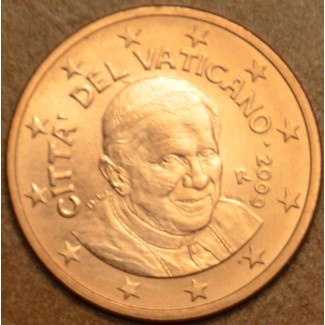 Euromince mince 1 cent Vatikán 2009 (BU)