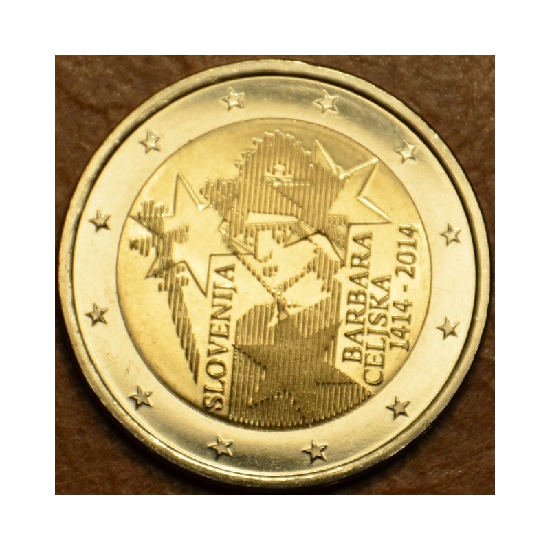 Euromince mince 2 Euro Slovinsko 2014 - 600. výročie korunovania Ba...