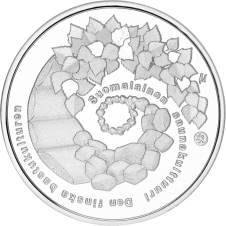 Euromince mince 10 Euro Fínsko 2018 - Fínska sauna (Proof)