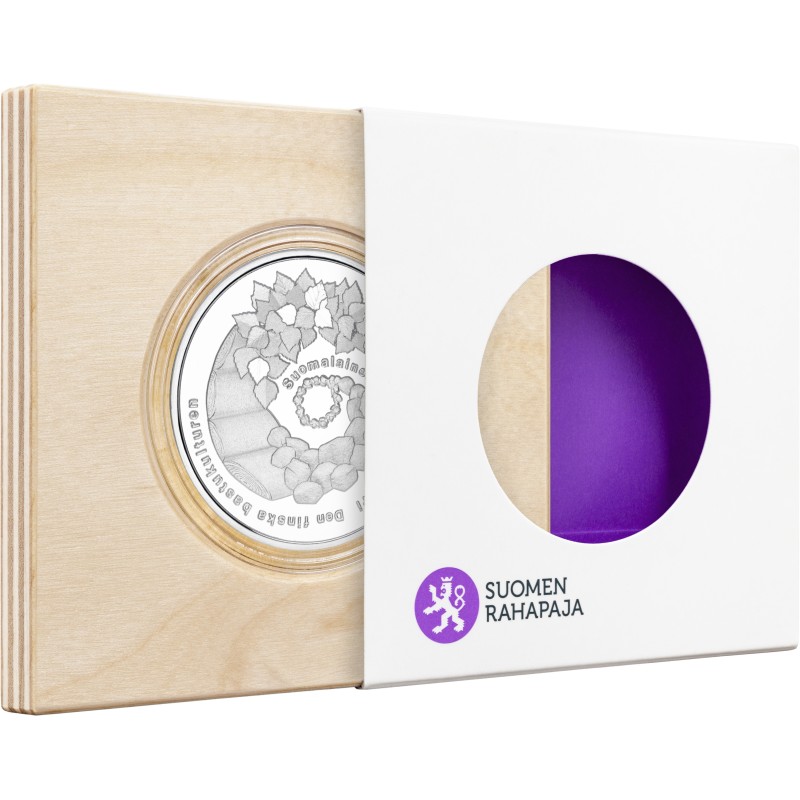 Euromince mince 20 Euro Fínsko 2018 - Fínska sauna (Proof)