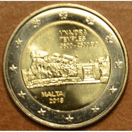 euroerme érme 2 Euro Málta 2018 - Mnajdra (UNC)