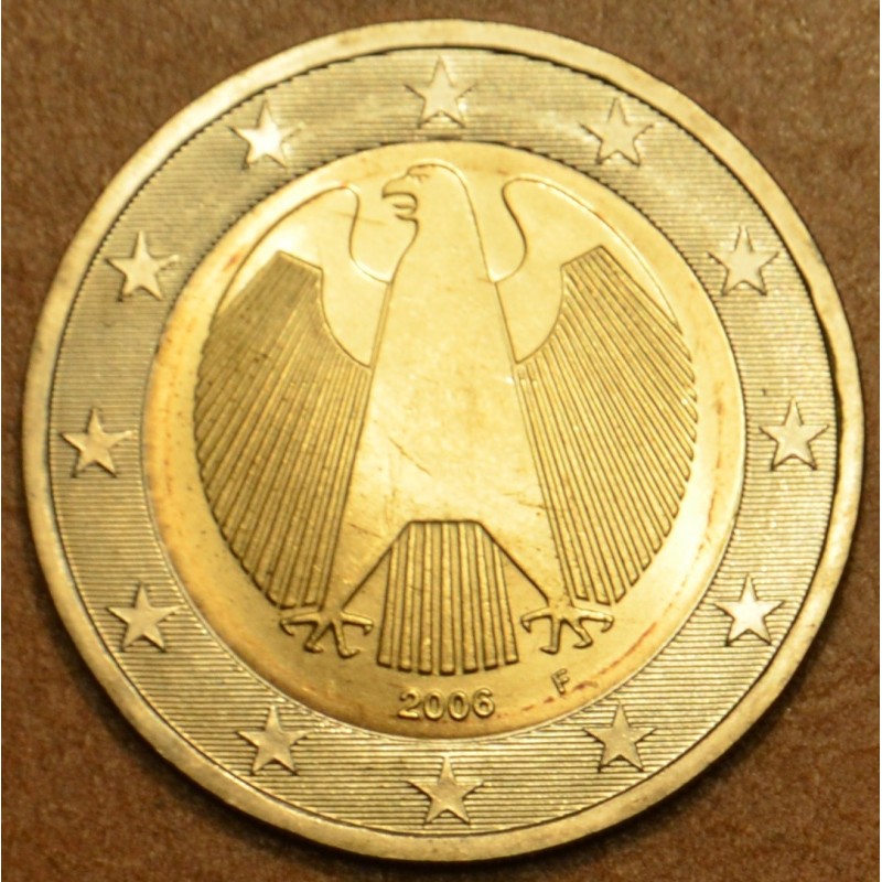euroerme érme 2 Euro Németország \\"F\\" 2006 (UNC)