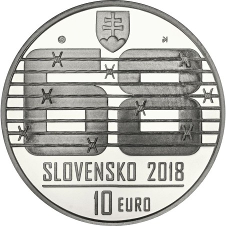 Euromince mince 10 Euro Slovensko 2018 - 50. výročie augusta 1968 (BU)