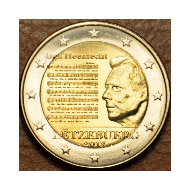 eurocoin eurocoins 2 Euro Luxembourg 2013 - National Anthem (UNC)