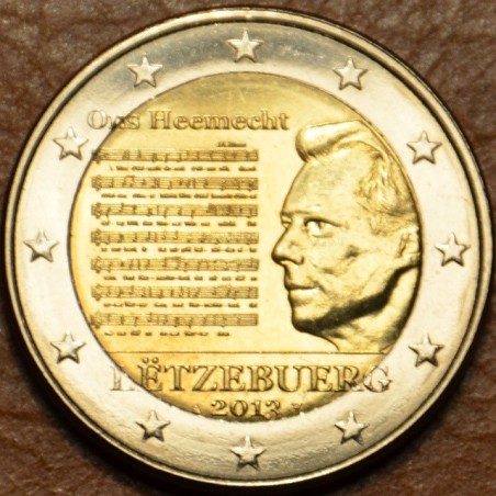 eurocoin eurocoins 2 Euro Luxembourg 2013 - National Anthem (UNC)