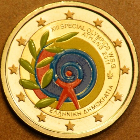 eurocoin eurocoins 2 Euro Greece 2011 - The Special Olympics World ...