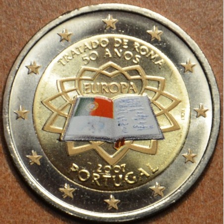 eurocoin eurocoins 2 Euro Portugal 2007 - 50th anniversary of the T...