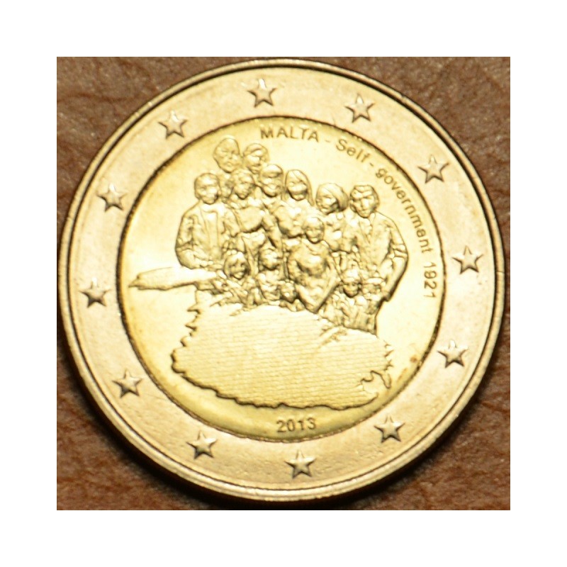 Euromince mince 2 Euro Malta 2013 - Samostatnosť: vlastná vláda od ...
