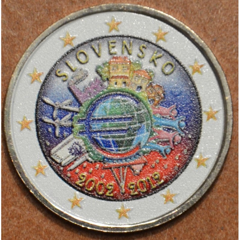 eurocoin eurocoins 2 Euro Slovakia 2012 - Ten years of Euro IV. (co...