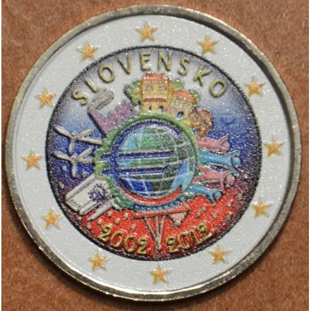 Euromince mince 2 Euro Slovensko 2012 - 10. výročia vzniku Eura IV....