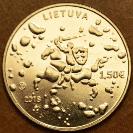 euroerme érme 1,50 Euro Litvánia 2018 Joninės (Rasos) (UNC)