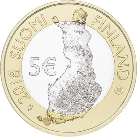 euroerme érme 5 Euro Finnország 2018 - Archipelago (UNC)