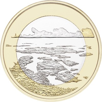 Euromince mince 5 Euro Fínsko 2018 - More Archipelago (UNC)