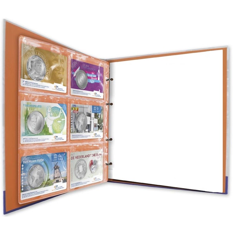 eurocoin eurocoins Album for 30x 5 Euro cards from Netherlands