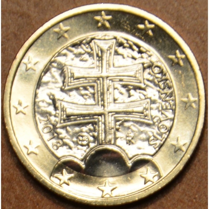 Euromince mince 1 Euro Slovensko 2018 (UNC)