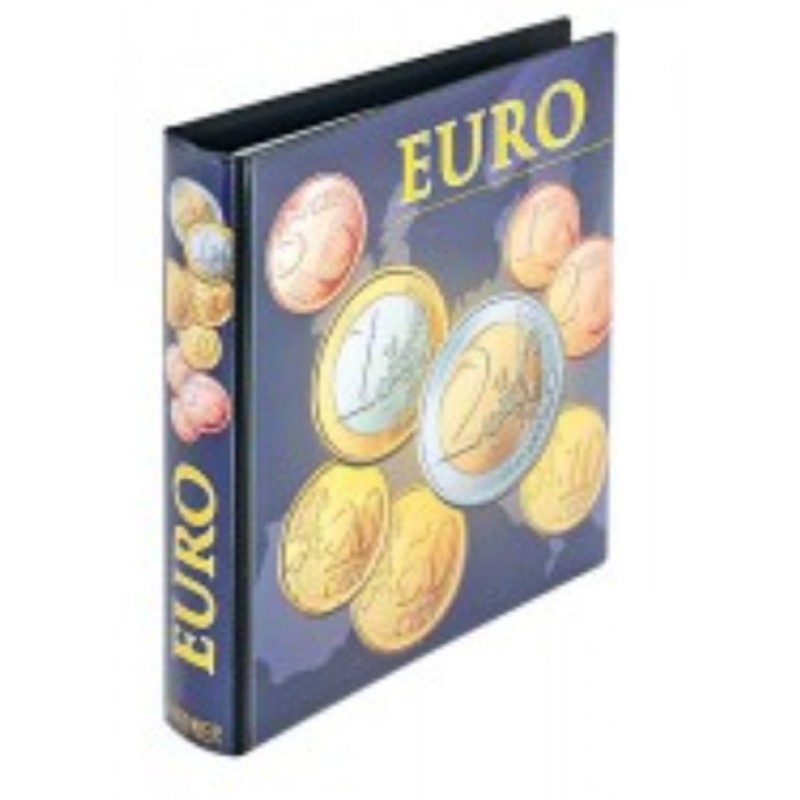 Euromince mince Lindner prázdny album na Euro mince