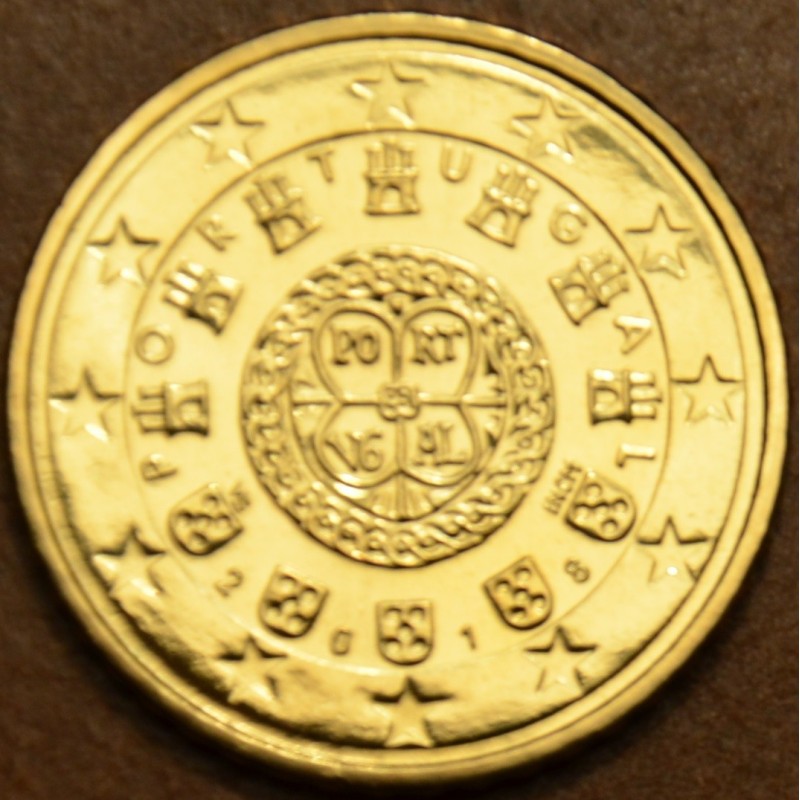 Euromince mince 50 cent Portugalsko 2018 (UNC)