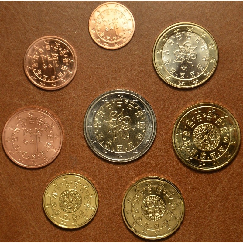 Euromince mince Portugalsko 2018 sada 8 mincí (UNC)
