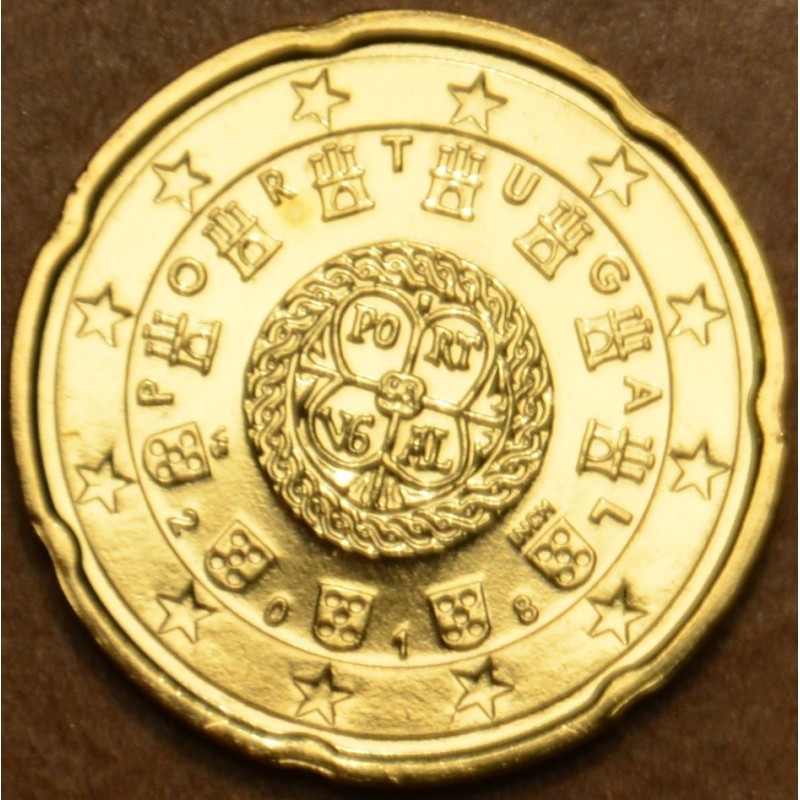 Euromince mince 20 cent Portugalsko 2018 (UNC)