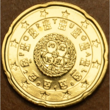 Euromince mince 20 cent Portugalsko 2018 (UNC)