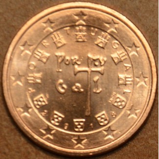 Euromince mince 2 cent Portugalsko 2018 (UNC)