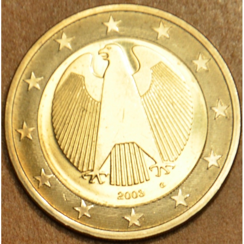 Euromince mince 2 Euro Nemecko \\"G\\" 2003 (UNC)