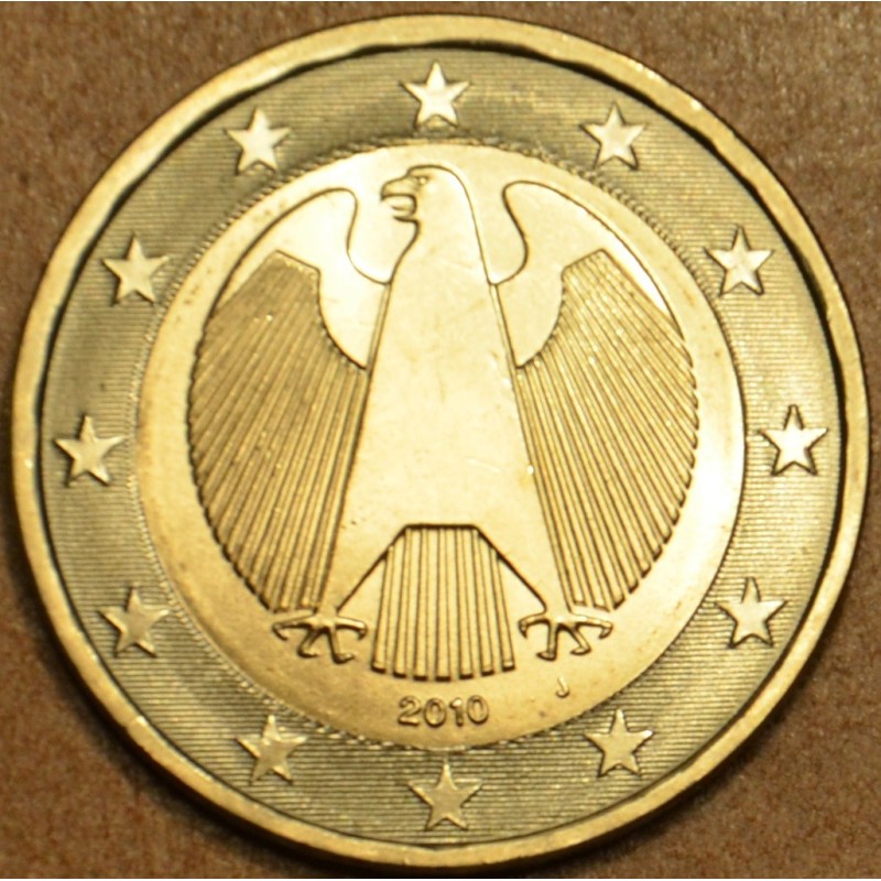 euroerme érme 2 Euro Németország \\"J\\" 2010 (UNC)