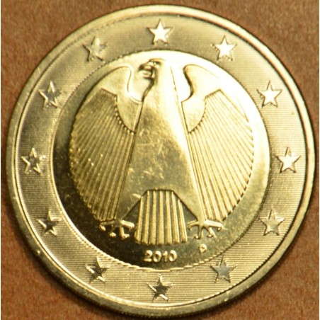 Euromince mince 2 Euro Nemecko \\"D\\" 2010 (UNC)