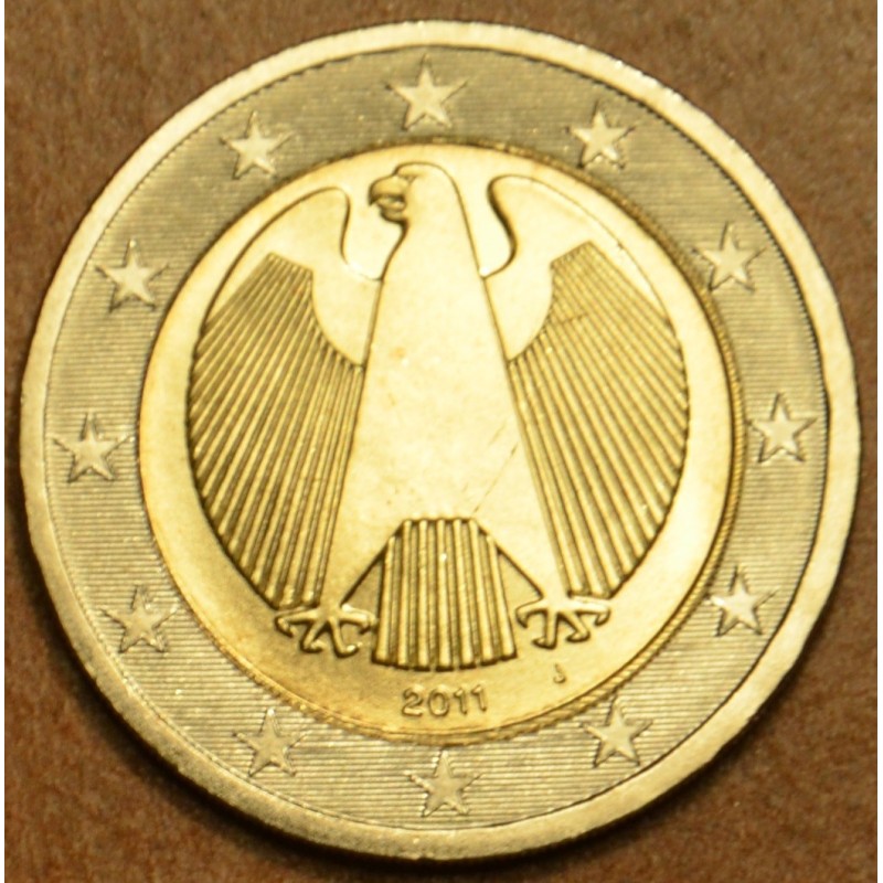 euroerme érme 2 Euro Németország \\"J\\" 2011 (UNC)