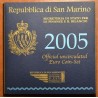 Euromince mince San Marino 2005 sada s 5 Euro Ag mincou (BU)
