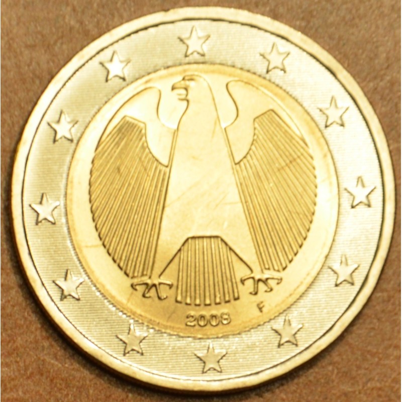 euroerme érme 2 Euro Németország \\"F\\" 2008 (UNC)