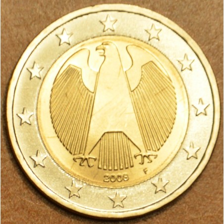 eurocoin eurocoins 2 Euro Germany \\"F\\" 2008 (UNC)