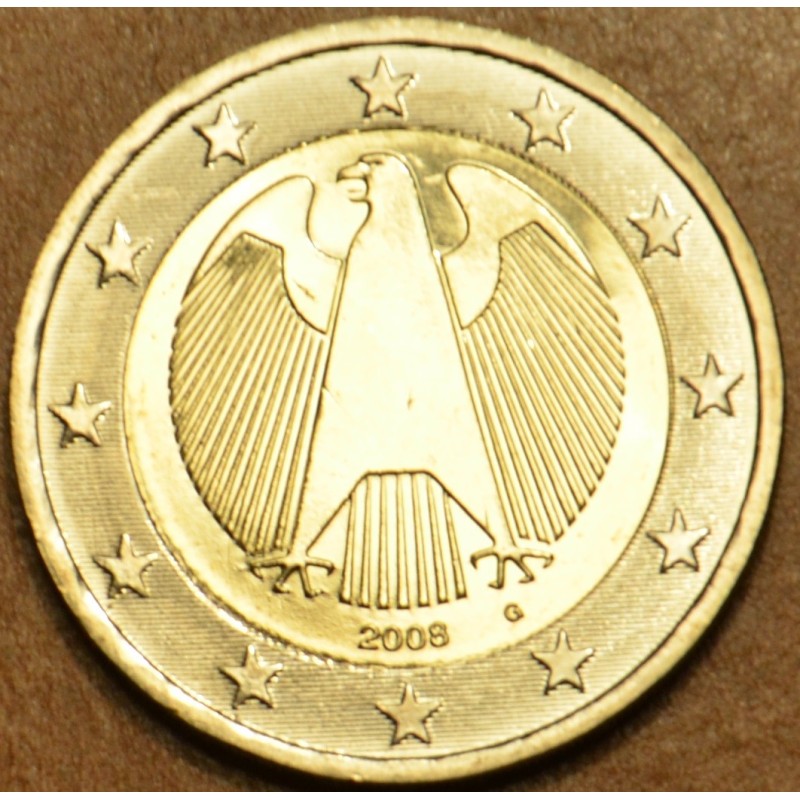 euroerme érme 2 Euro Németország \\"G\\" 2008 (UNC)