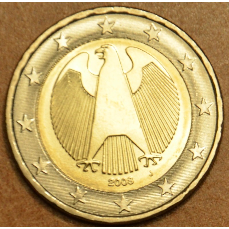 euroerme érme 2 Euro Németország \\"J\\" 2008 (UNC)