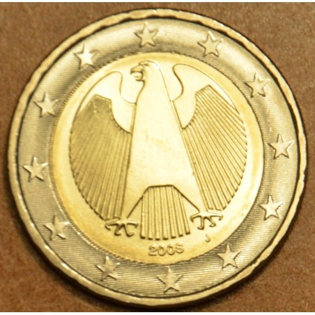 Euromince mince 2 Euro Nemecko \\"J\\" 2008 (UNC)