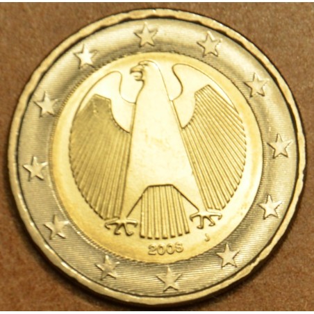 euroerme érme 2 Euro Németország \\"J\\" 2008 (UNC)