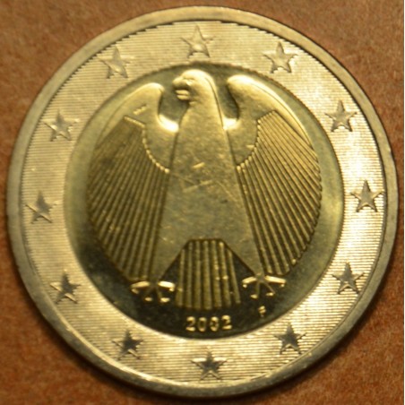 Euromince mince 2 Euro Nemecko \\"F\\" 2002 (UNC)