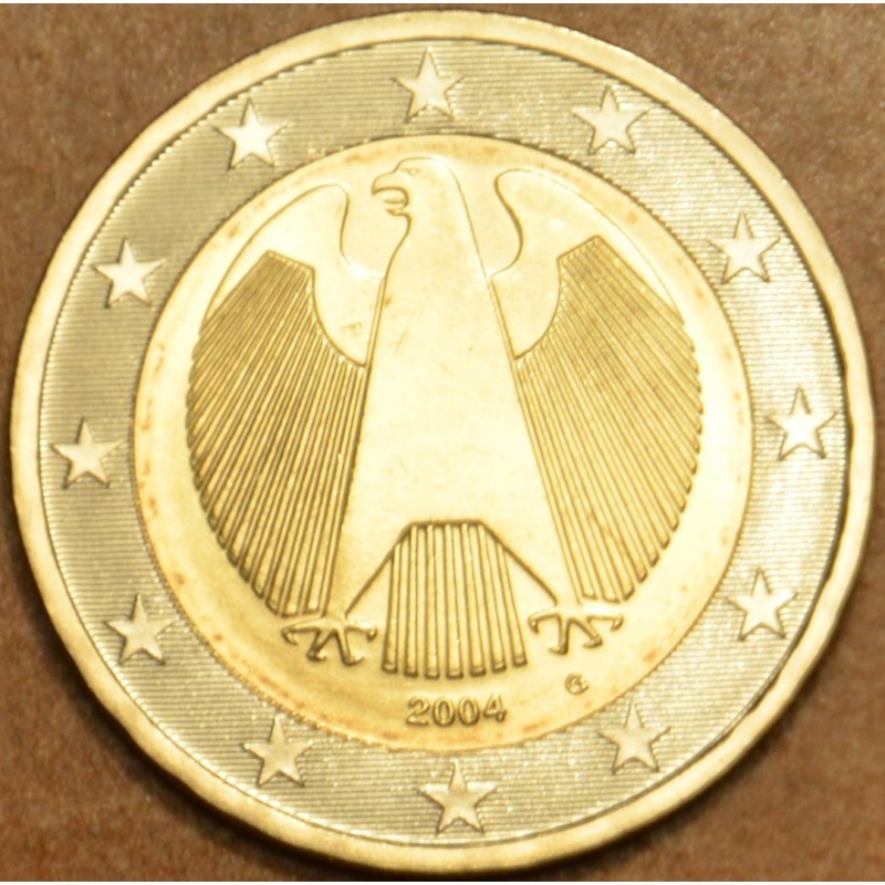 Euromince mince 2 Euro Nemecko \\"G\\" 2004 (UNC)